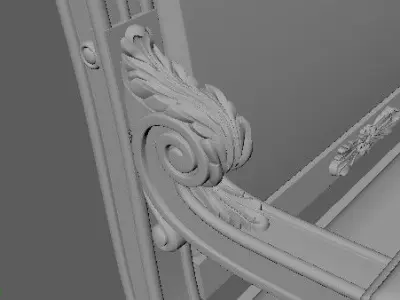 armchair chair 3D model