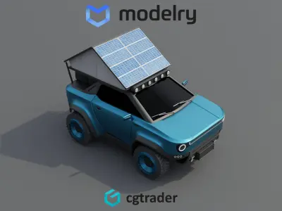 Overland Vehicle 3D model