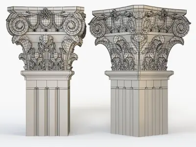 Classical Column for cnc  3D model