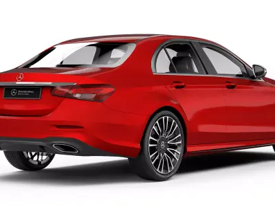 Mercedes-Benz E-Class AMG Line 2021 3D model