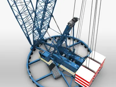 Ringer Crane 3D model