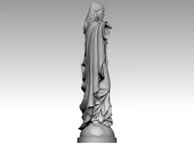Christ The King 3D print model