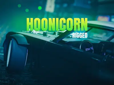 HOONICORN car 3D model