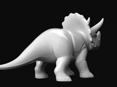 Triceratops 3D print model