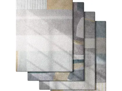 Carpet set 34 3D model