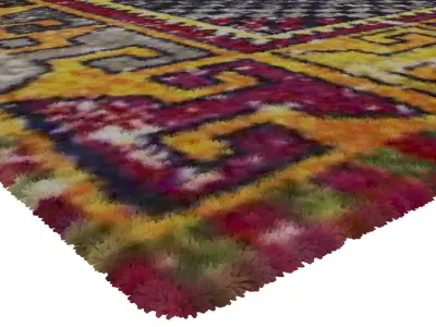 Rug Set 1546 3D model