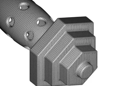 Classic Adjustable Dumbbell Toy 3D print model