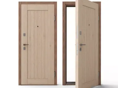Xeann Door 3D model