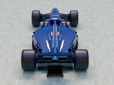 1999 AP02 Formula 1 3D model