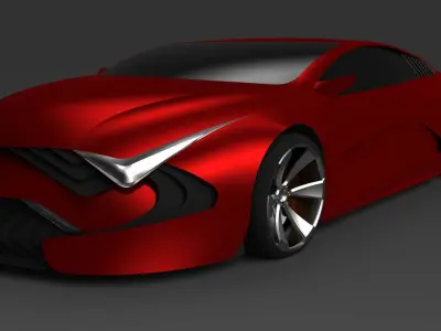 Ford concept 3D model