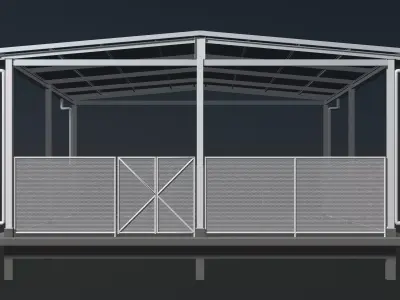 Storage building 24i19 3D model