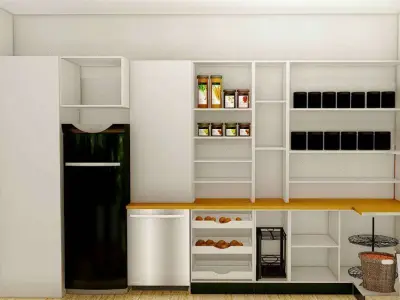 Kitchen Design 3D model