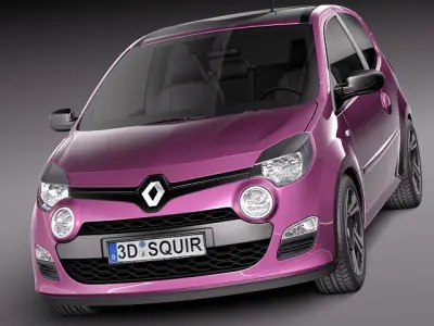 Renault Twingo 2012 3D model