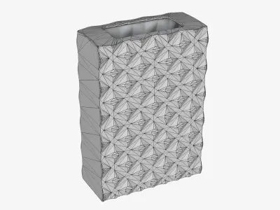 Decor Vase 015 Low-poly 3D model
