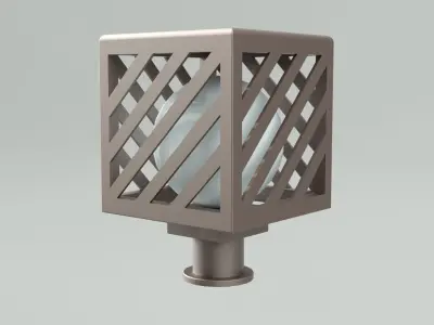 Outdoor Lamp A2 Free 3D model