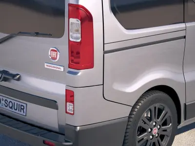 Fiat Talento Passenger 2018 3D model