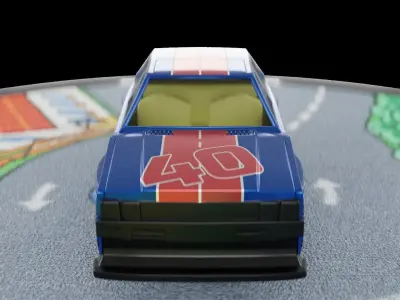 Audi Quattro Matchbox  3D model