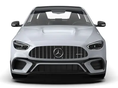 Mercedes Benz C63S AMG E Performance 2023 3D model