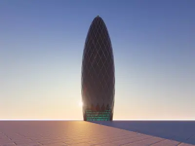 Skyscraper 3D model