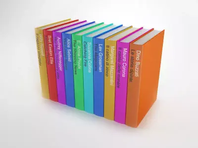 Back book only 3D model