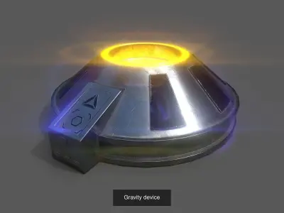 Gravity device Texture Pack 3D Model Collection