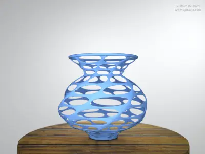Abstract Vase 3D print model