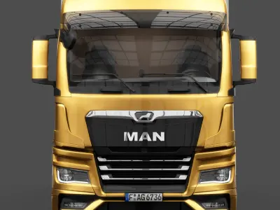 MAN NEW TGX 3D model