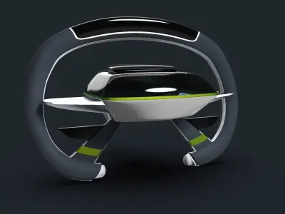 Car Steering 3D model