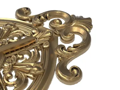  decorative pattern ready for 3D printing 3D model