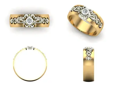 Ring od 130 3D print model