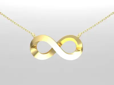 Pendant P8 The luxury female pendant 3D print model