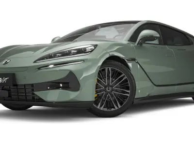 2025 BYD Denza Z9 GT With Interior 3D model