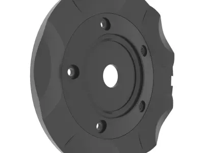 Car disc cap 7D4071214 3D print model