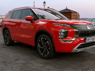 2022 Mitsubishi Outlander  3D model