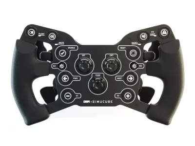 GSI X SIMUCUBE X-29 SIM RACING WHEEL 3D model