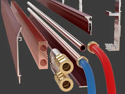 Baseboard Heater 3D model