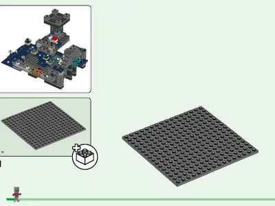 TwindBricks3D - 21246 The Deep Dark Battle 3D print model