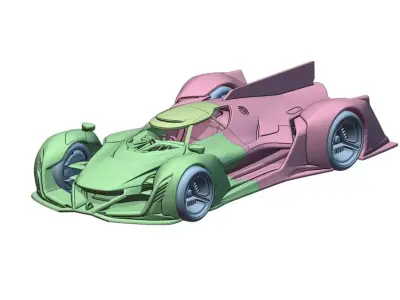 Vision GT print 3D print model