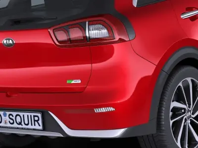Kia Niro 2017 3D model