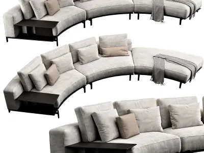 Brera Sofaset 3D model