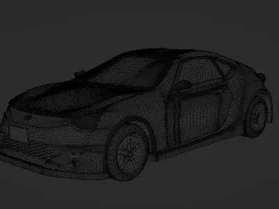 toyota gt86 3D model