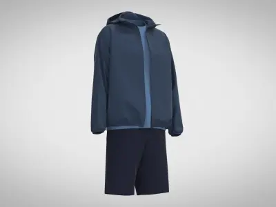 Casual Sport Outfit 3D model