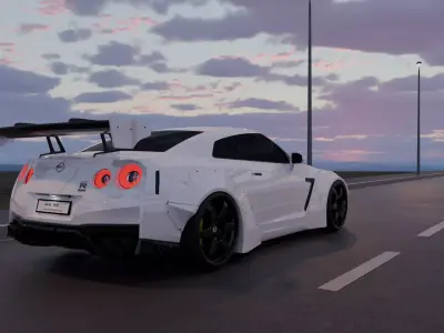 GTR R35 3D model
