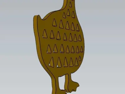 Wonderful Artificial Duck Home and Garden Outdoor Lawn Decor 3D model buy