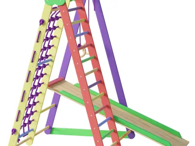 Childrens sports kitty Kind-Start-3 3D model