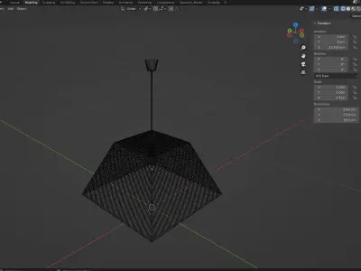 CHANDALIER 05 Low-poly 3D model