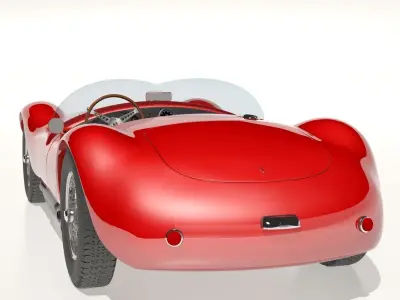Maserati A6GCS Spyder Fantuzzi 3D model