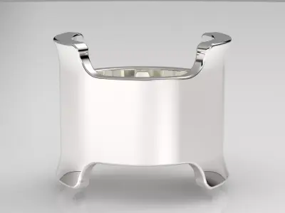 Minimal Design Ring Hermes Style 3D print model