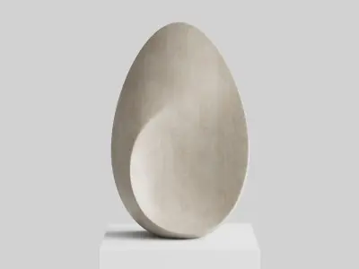 Abstract sculpture by Mari-Ruth Oda 3D model