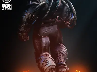 Wicked Marvel Apocalypse sculpture Tested for 3D printing 3D print model